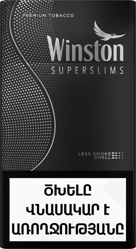 Winston Superslims Black