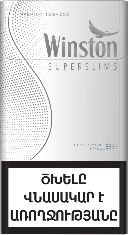 Winston Superslims Silver